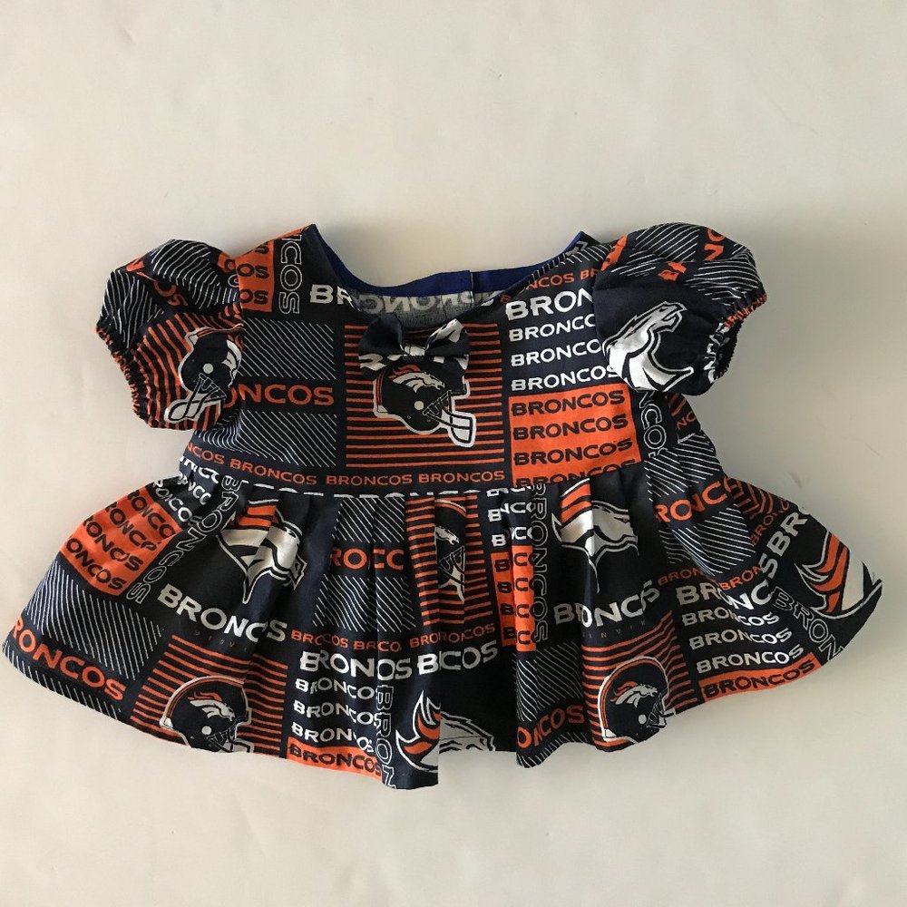 Denver Bronco's Baby Dress